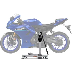 Zentralständer EVOLIFT® für Yamaha R7 26- Shadow Edition (Grundfarbe: Grau) Ohne Ohne Ohne Mit Werbeschild