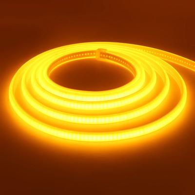 Uplift Picks 220V Waterproof COB LED Strip Flexible Neon Ribbon Light yellow 10m
