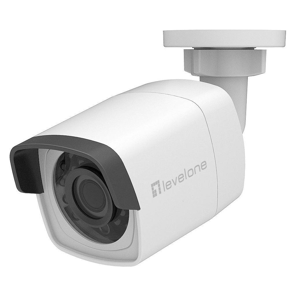 LevelOne IPCam FCS-5202 Dome In 4MP H.265 IR6,6W PoE (2688 x 1520 Pixel) (FCS-5202)