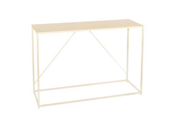 Console Gota beige finition mate poudrée - Atmosphera Créateur d'intérieur