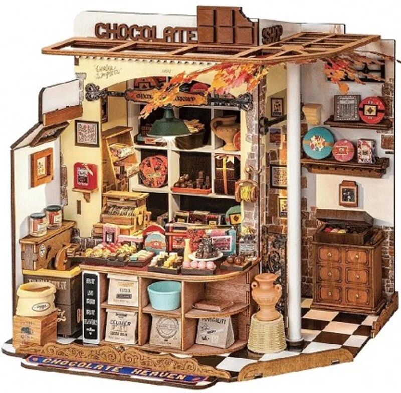Miniature 3D DIY Henrys Chocolate - Rolife