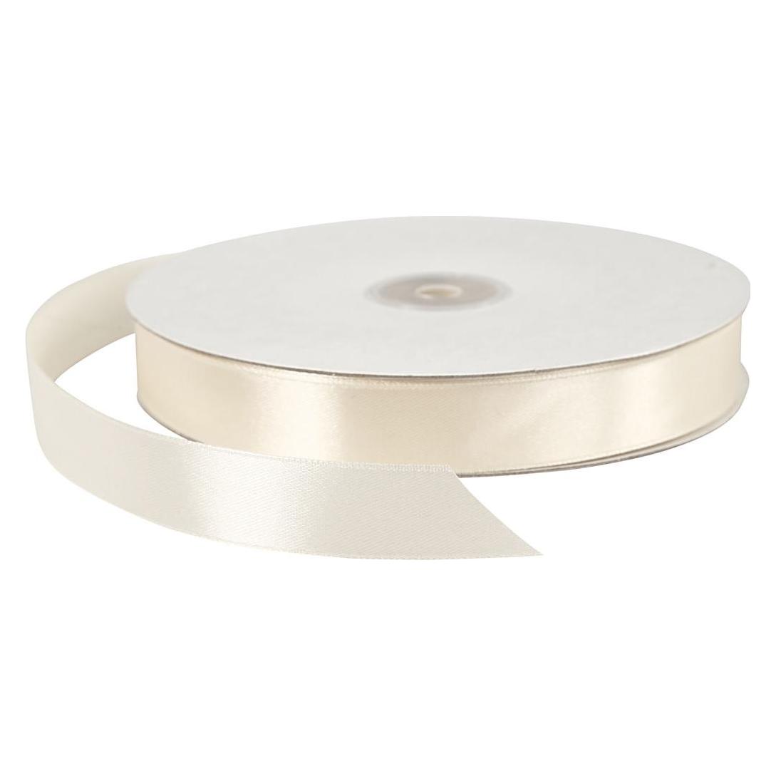 Creativ Company Satinband gebrochenes Weiss, 100 m (1x) (5707167030714)