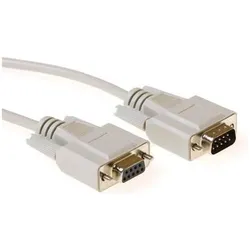 ACT 20 metre Serial 1:1 connection cable 9 pin D-sub male (20 m), Schnittstellenkabel