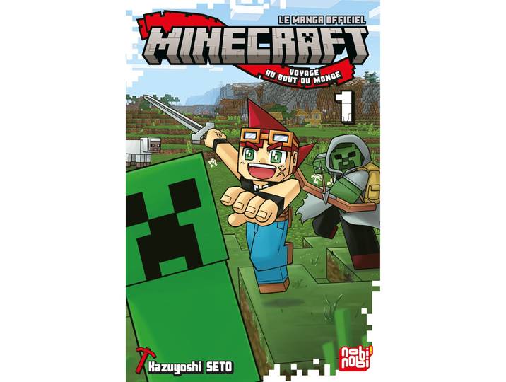 Minecraft, le manga officiel - Voyage au bout du monde Tome 01 (Manga)