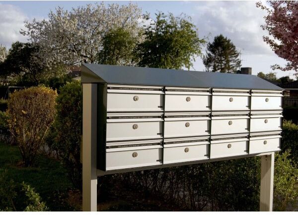 Allux Pc1 Systempostkasse, Alu Front