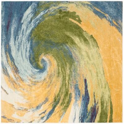 SAFAVIEH Evoke Tambra Abstract Swirl Rug