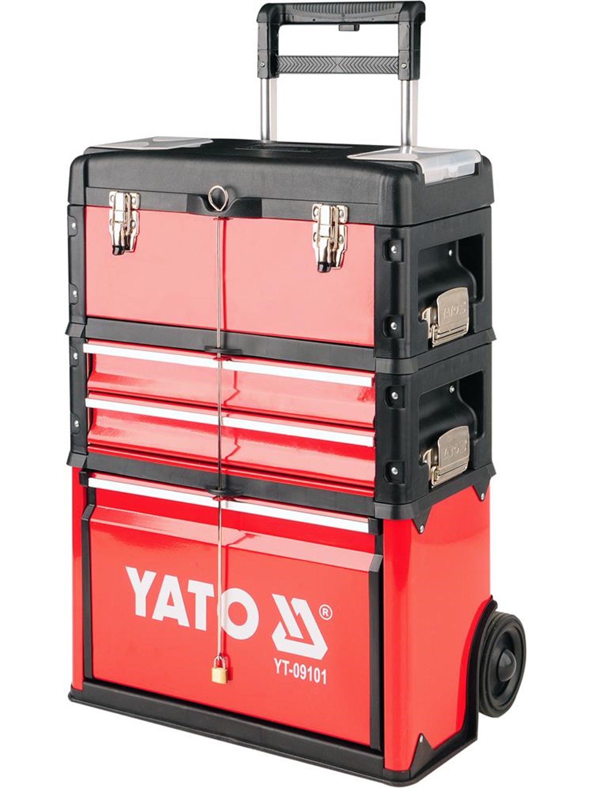 Yato YT-09101 Trolley Tool Box in 3 Parts