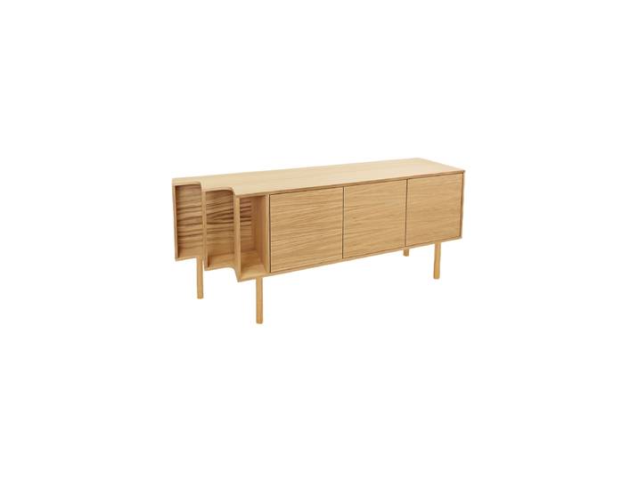 Design Sideboard „Shift“ mit 3D Design Eiche Natural MR.WOOD