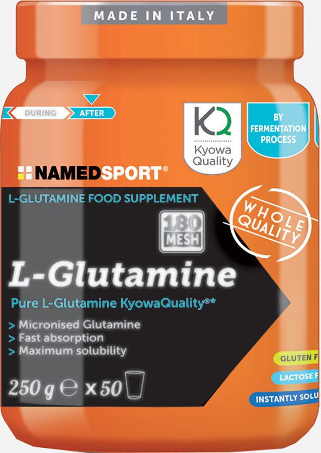 NAMED SPORT L-glutamine 250 Gr - Proteine Polvere - Color Mix UNICA