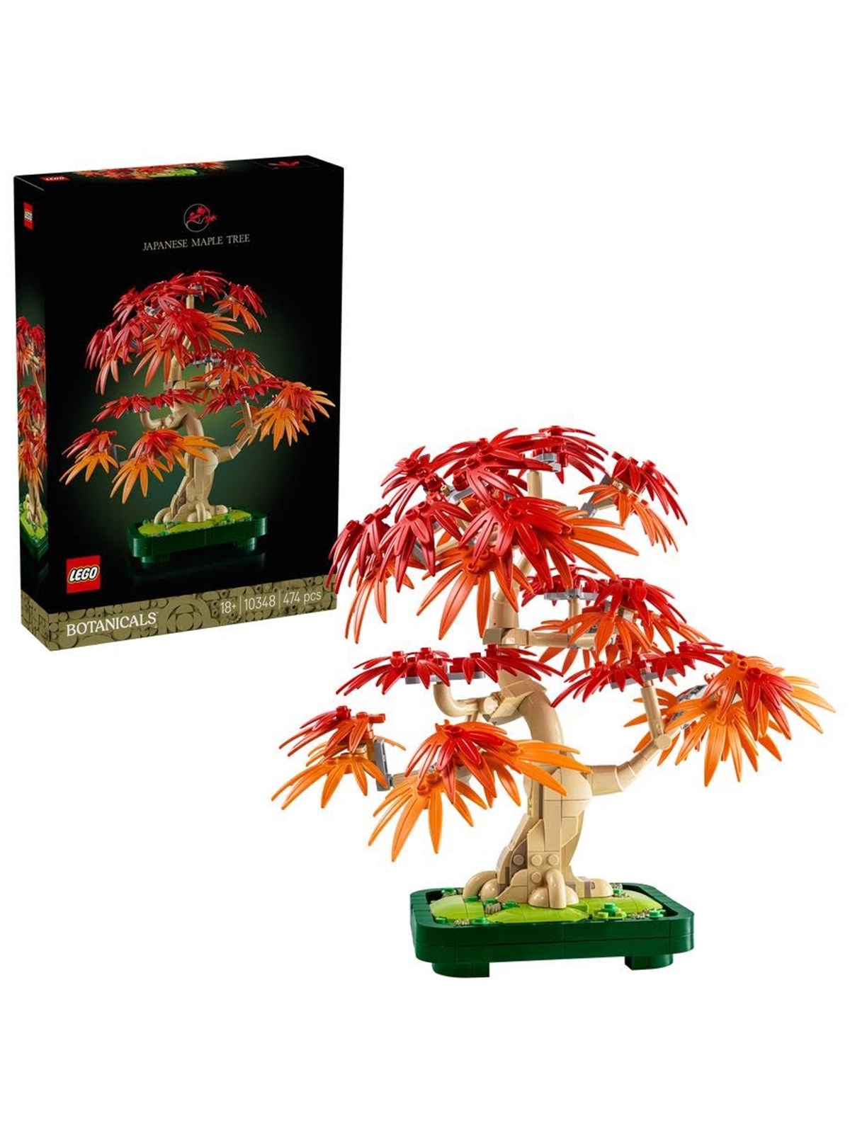 LEGO Botanicals 10348 Japanischer Roter Ahorn - Bonsai-Baum