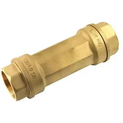 Aalberts, Zubehör Sanitärinstallation, ISIFLO Reparationsmuffe 40 mm, uden Anschlag für PE+PVC rør