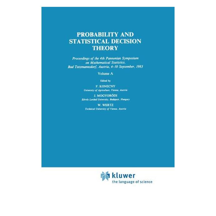 Springer Probability and Statistical Decision Theory (Englisch, Hardcover, Wolfgang Wertz) (63661860)