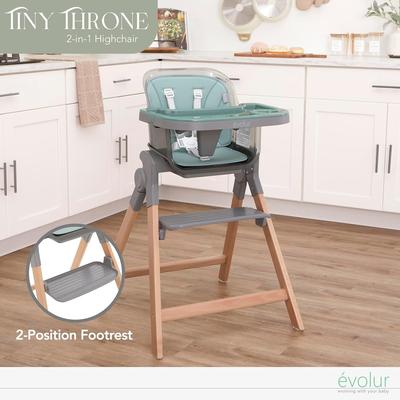 Evolur Tiny Throne 2 in 1 Highchair