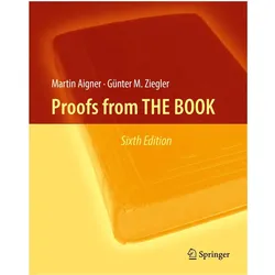 Proofs from THE BOOK, Fachbücher von Günter M. Ziegler, Martin Aigner, Günter M Ziegler
