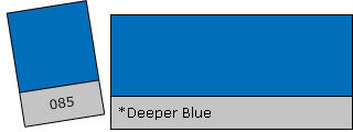 Lee Filter Roll 085 Deeper Blue Deeper Blue