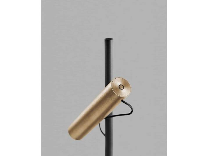 Spirit F1 Stehleuchte Dim. Messing/Schwarz - LIGHT-POINT - Wohnzimmer - Aluminium