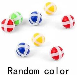 Uplifted Finds Educational Dart Board Baby Toy Sticky Ball Indoor Sports Montessori Game only 8 Balls