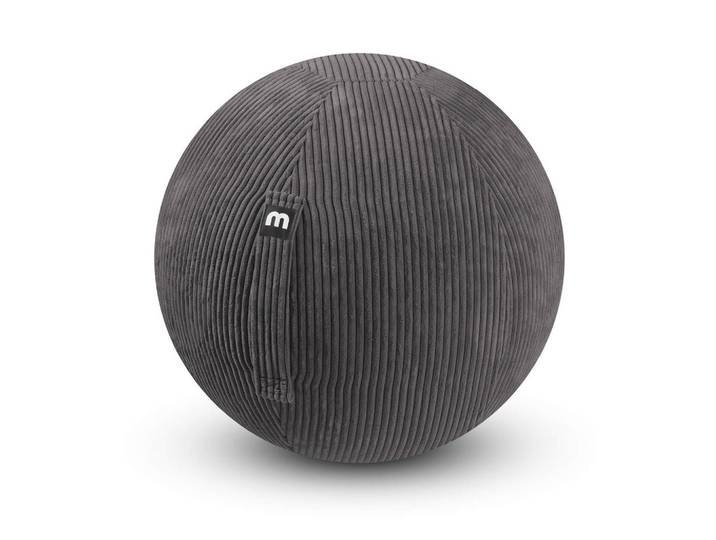 Mokebo Sitzball Der Sportliche, Anthrazit, 65x65x65 cm, Wohnzimmer, Sessel, Sitzsäcke, XXL Sitzsäcke
