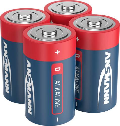 Ansmann LR20 Red-Line Mono (D)-Batterie Alkali-Mangan 1.5 V 4 St.