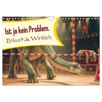 Ist ja kein Problem. Zirkus? Ja. Wirklich. (Wandkalender 2027 DIN A4 quer), CALVENDO Monatskalender