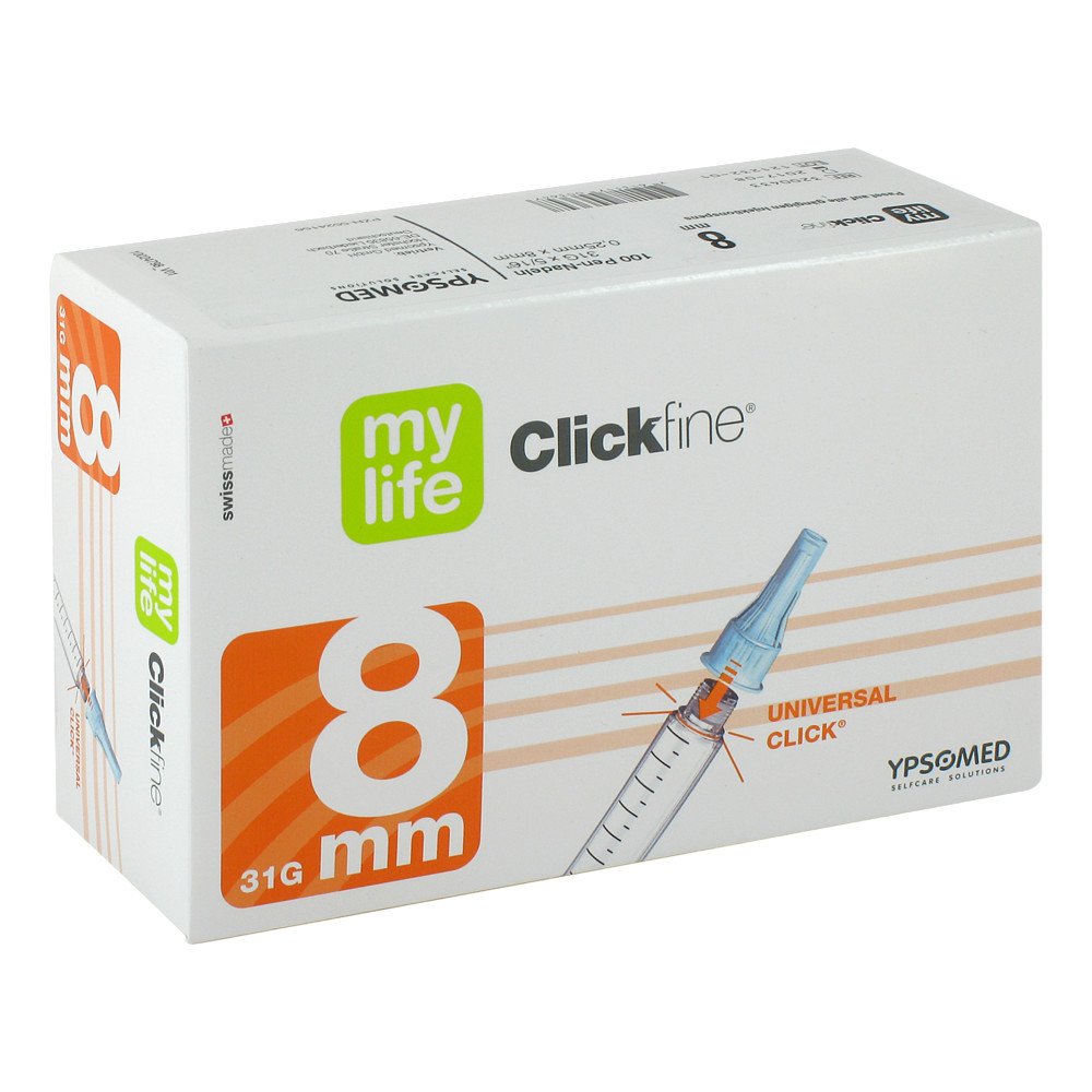 Medical Technologie and Devices Germany GmbH Mylife Clickfine Kanülen 8 mm 05524156
