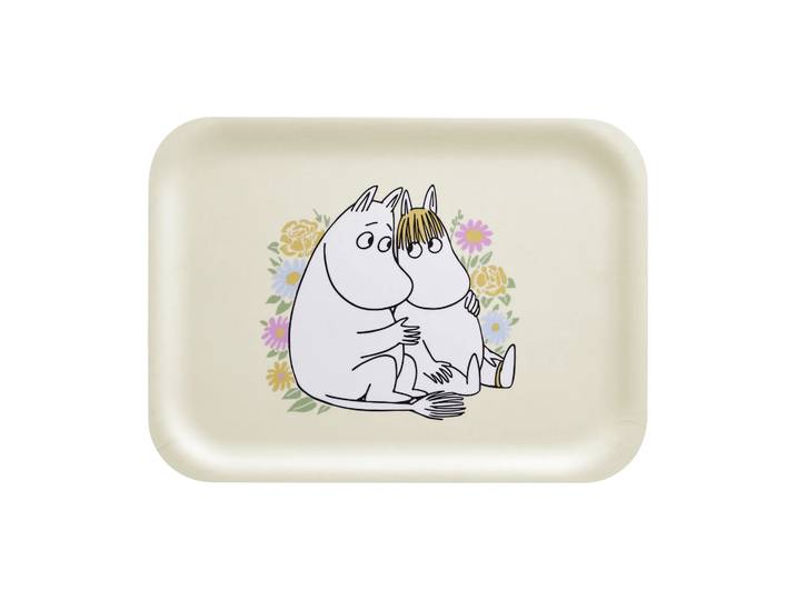 Muurla Plateau Moomin 20x27 cm Flowers