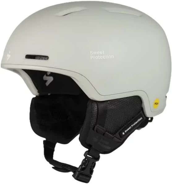 Ski Helmet Sweet Protection Looper Mips (S/M - Matte Bronco White)  - White - Size: Small