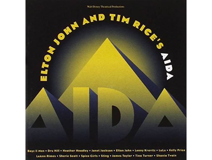 Musical Cast Recording - Aida (E.John & T. Rice S)