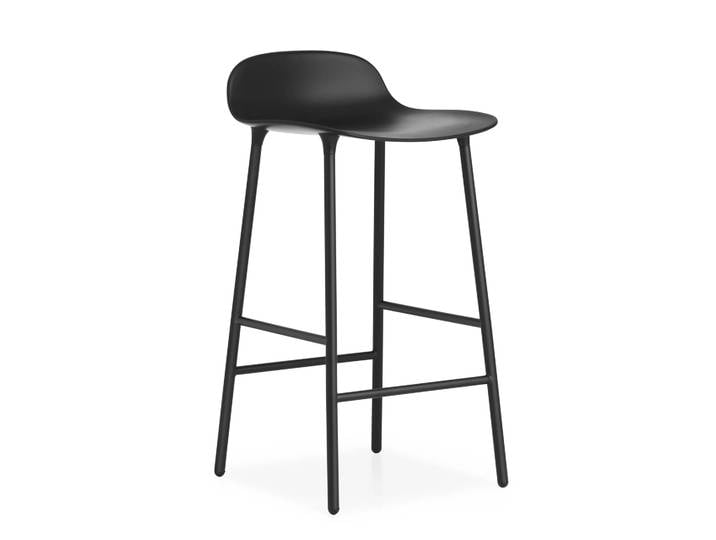Normann Copenhagen Form Chair Barstuhl metallBeine Schwarz