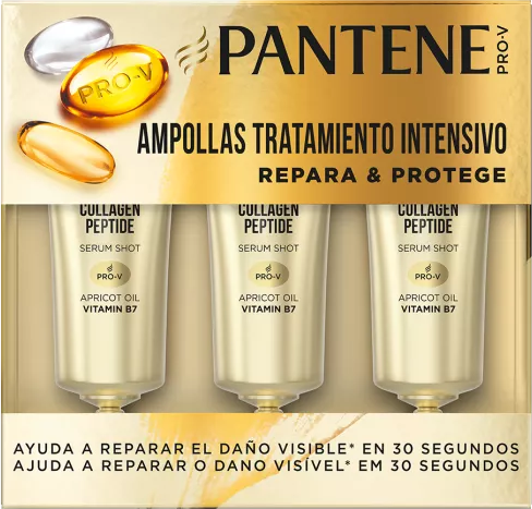 Pantene Repairs & Protects Blisters Intensive Treatment 3 Pieces