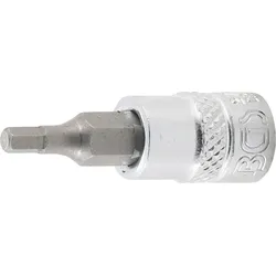 BGS Bit-Einsatz | Antrieb Innenvierkant 6,3 mm (1/4"") | Innensechskant 1/8""