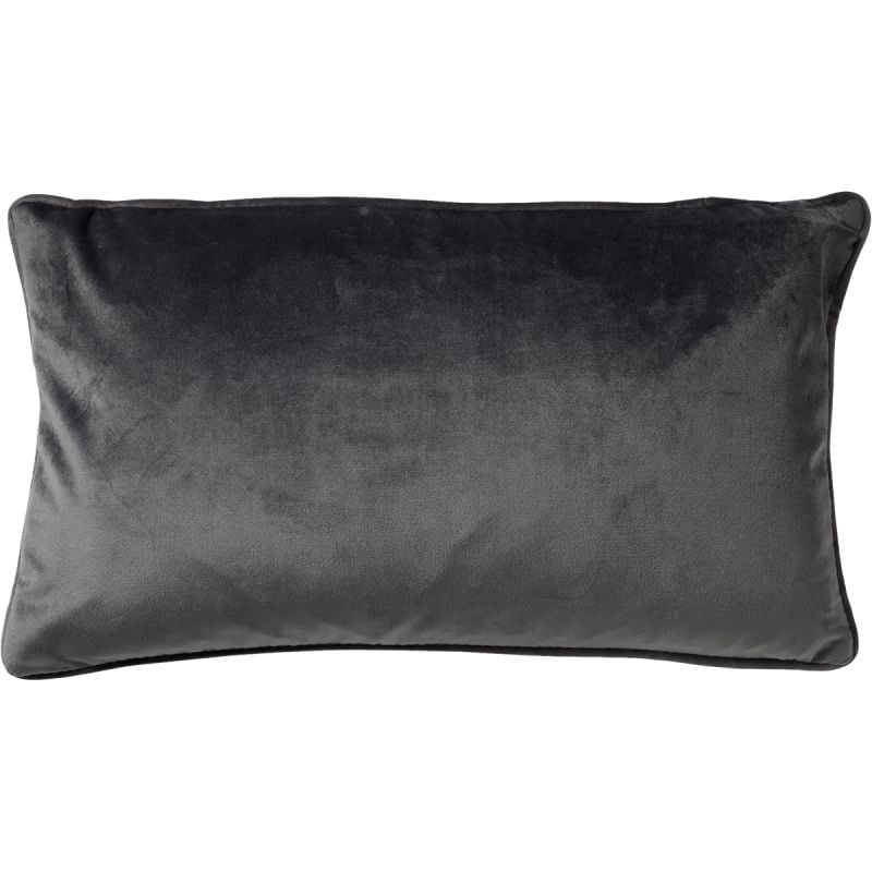 Sierkussen Finn Dutch Decor Charcoal Gray 30x50 cm