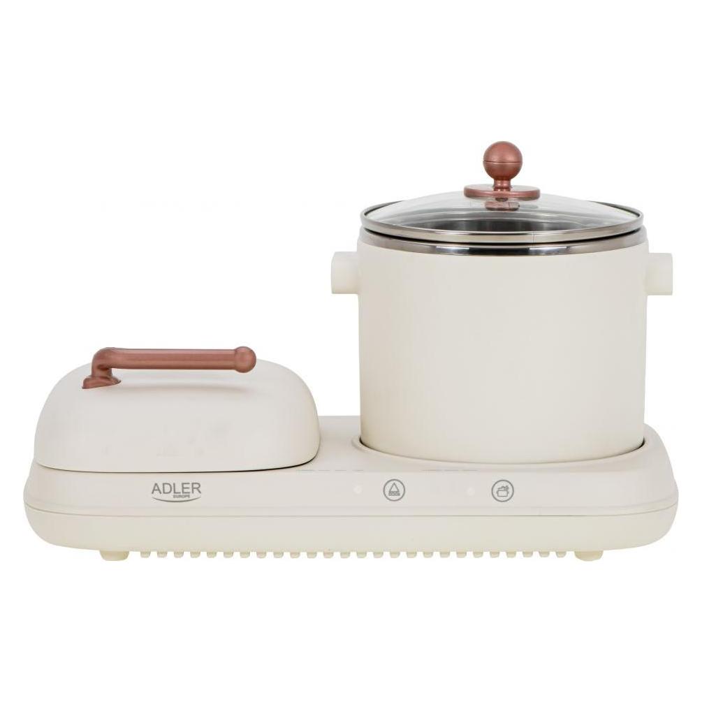 Adler 2-in-1 Breakfast Station | AD 6421 | 1320 W | 1 L | Number of programs 1 (AD 6421)