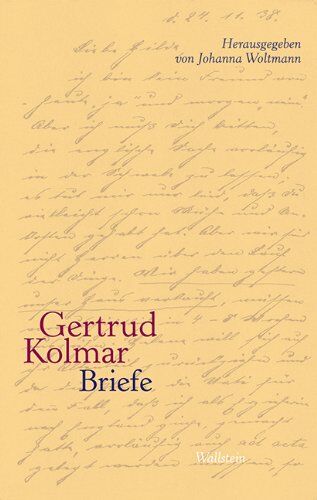 Gertrud Kolmar - Briefe - Preis vom 30.09.2026 09:01:18 h