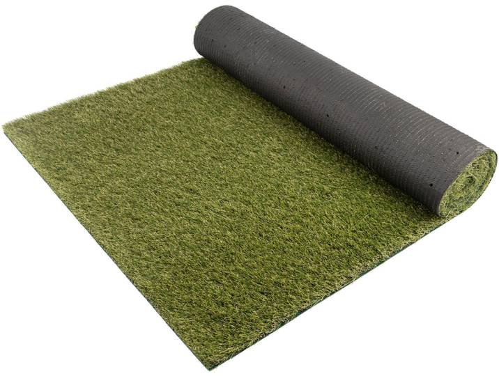 Kunstrasen ARIZONA, Gesamthöhe 37 mm, Made in Netherlands , grün, B:400cm L:100cm, Polypropylen, PRIMAFLOR-IDEEN IN TEXTIL, Teppiche, Kunstrasen, natürliche Optik, Drainagefunktion, UV-stabil, für Balkon & Terrasse