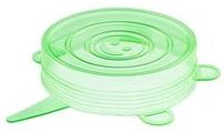 Uplift Essentials 12 Pack BPA Free Small Silicone Can Covers green01
