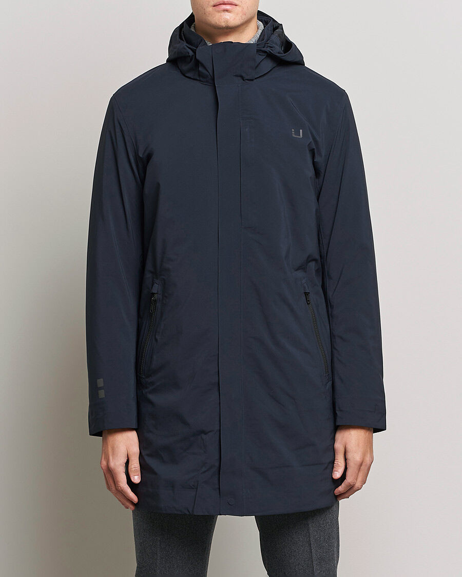 UBR Black Storm Coat Navy men M Blå