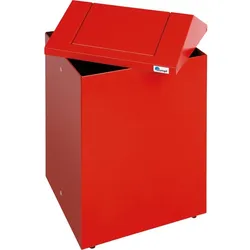 Stumpf & Kossendey Putzwollkasten, Abfalleimer, Rot