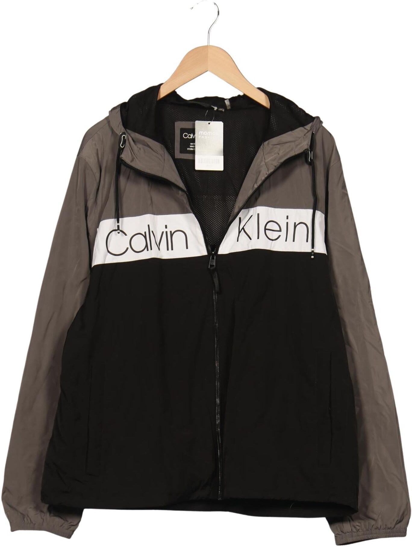 Calvin Klein Herren Jacke, Mehrfarbig, Gr. XL, Synthetik - Second Hand