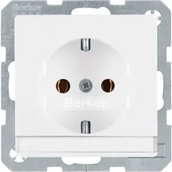 Berker SCHUKO-Steckdose pws/samt 47506089
