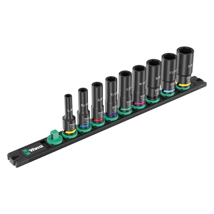 Wera 8790 Nuss-Magnetleiste B Deep Impaktor Imperial 1, 3/8 (05005591001)
