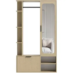 GARDEROBE mit Spiegel ELIOR