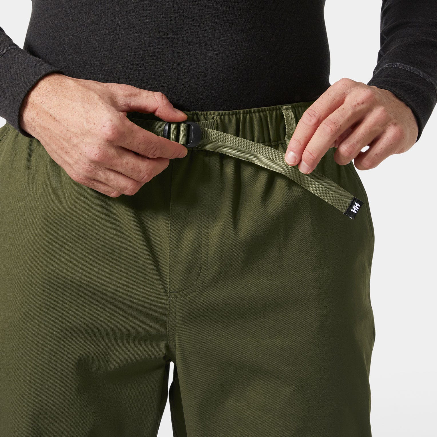 Helly Hansen Men's Holmen Relaxed Trousers - Green - 28/30