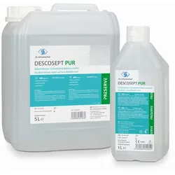 Dr. Schumacher Descosept Pur Schnelldesinfektion | 3 x 5 L | Flächendesinfektion