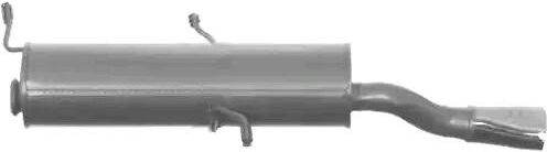 VEGAZ PGS-182ERNS Rear silencer