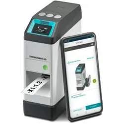 Phoenix Contact Thermotransferdrucker - THERMOMARK GO, Etikettendrucker, Weiss