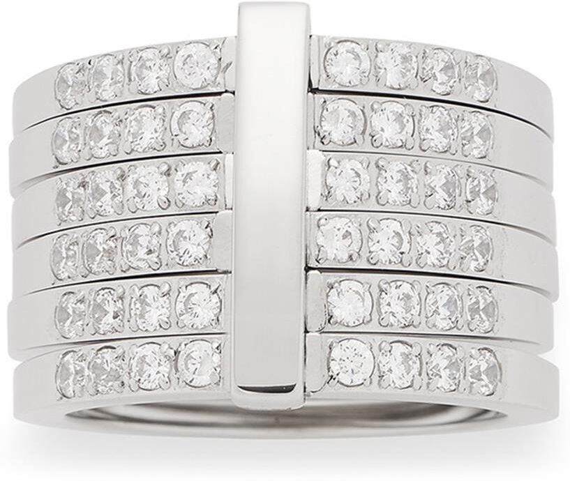 Leonardo Stylischer Ring Lustrino Zirkonia