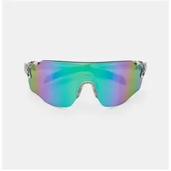Hilx, Unisex, Sportbrille, Savage L Cat 3 - Fahrradbrille (Green, Shiny Crystal Green, Grün), Grün, Grau, Mehrfarbig