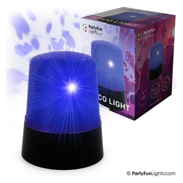 PartyFun Lights Er du klar til at løfte stemningen til din naeste fest? Med denne blå blinkende lampe kan du forv... (605206)