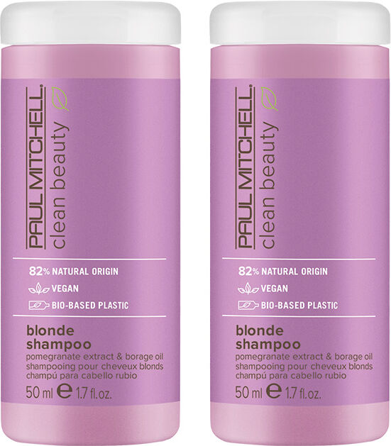 Paul Mitchell Clean Beauty Blonde Shampoo 50ml Double